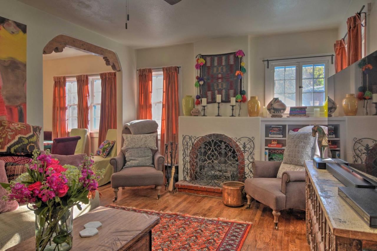 Cozy Adobe Casita 1 Mile To Santa Fe Plaza! Villa Eksteriør bilde